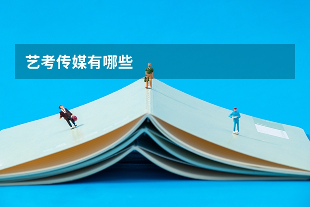 艺考传媒有哪些