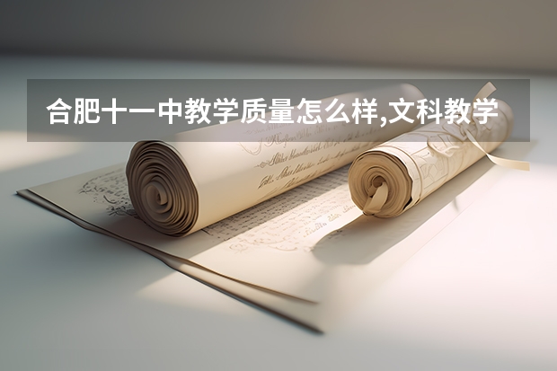 合肥十一中教学质量怎么样,文科教学如何