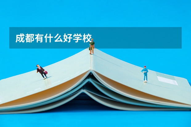 成都有什么好学校