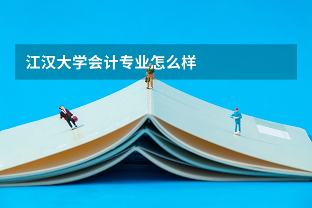 江汉大学会计专业怎么样