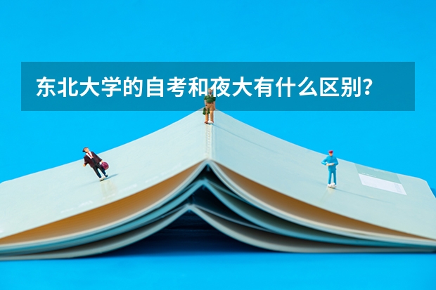 东北大学的自考和夜大有什么区别?