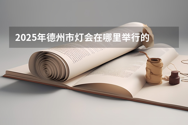 2025年德州市灯会在哪里举行的