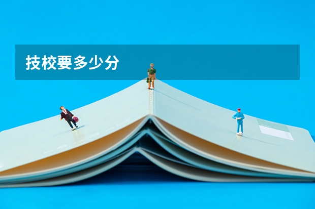 技校要多少分