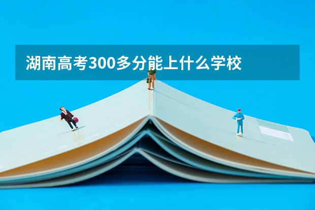 湖南高考300多分能上什么学校